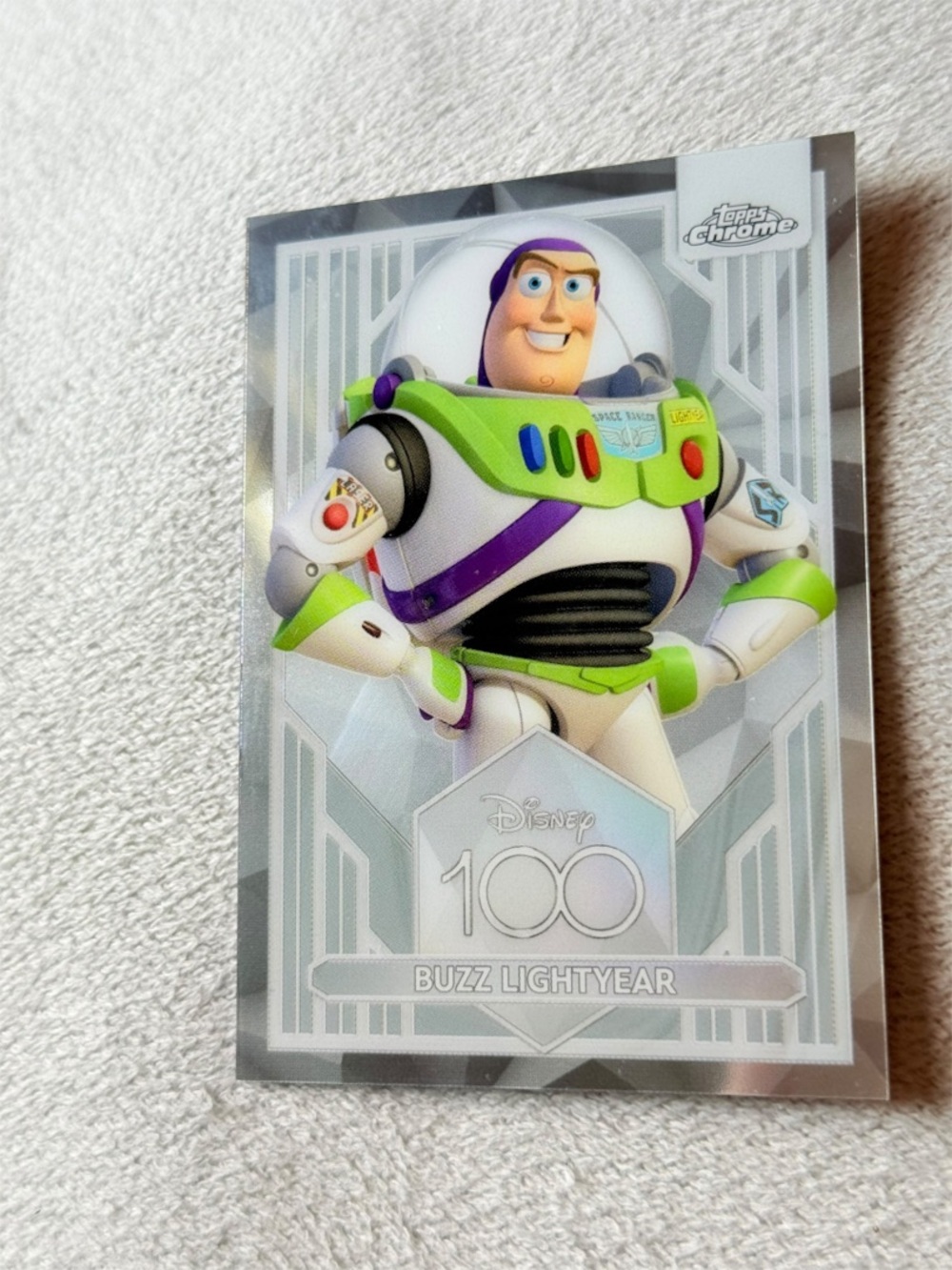 2023 Topps Chrome Disney 100 Base Buzz Lightyear #61